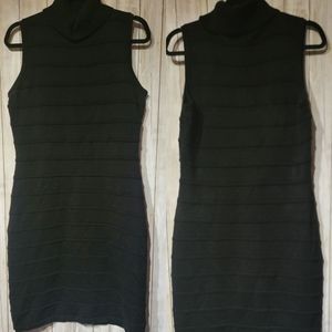 Calvin Klein sheath style dress all black.